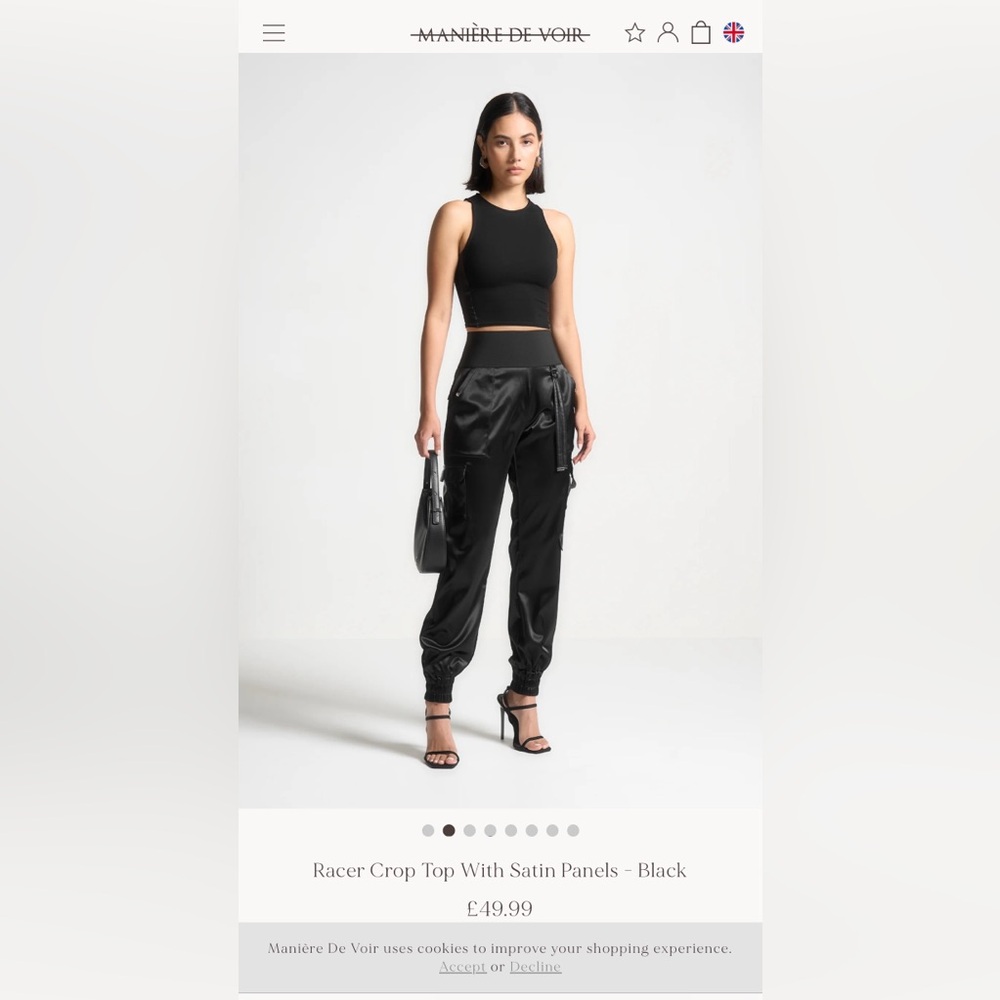 MANIÈRE DE VOIR crop top